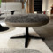 Mecam Gilbert DV8 fauteuil in stof met voetbank/poef - 1